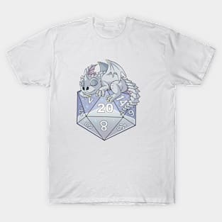 Dice White Dragon T-Shirt